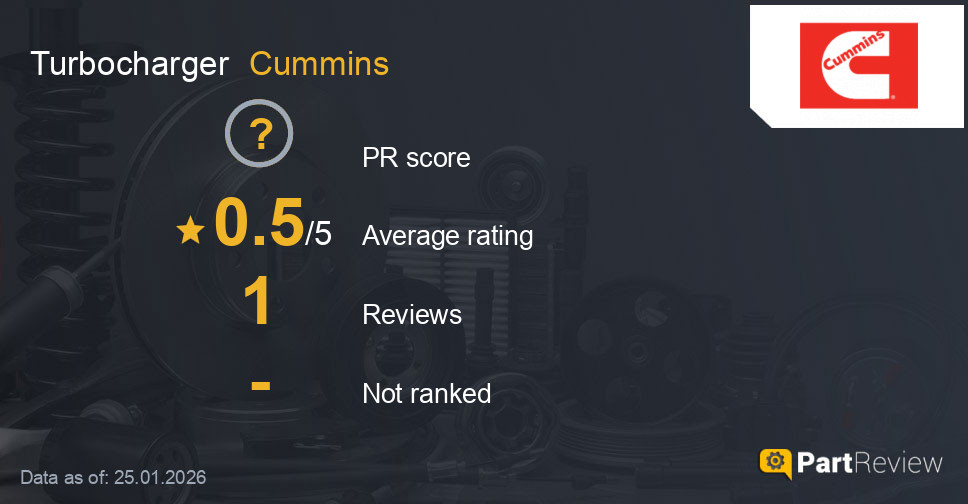 Reviews of Cummins turbocharger