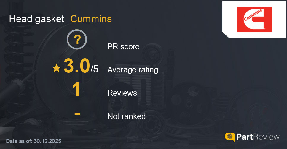 Reviews of Cummins head gasket