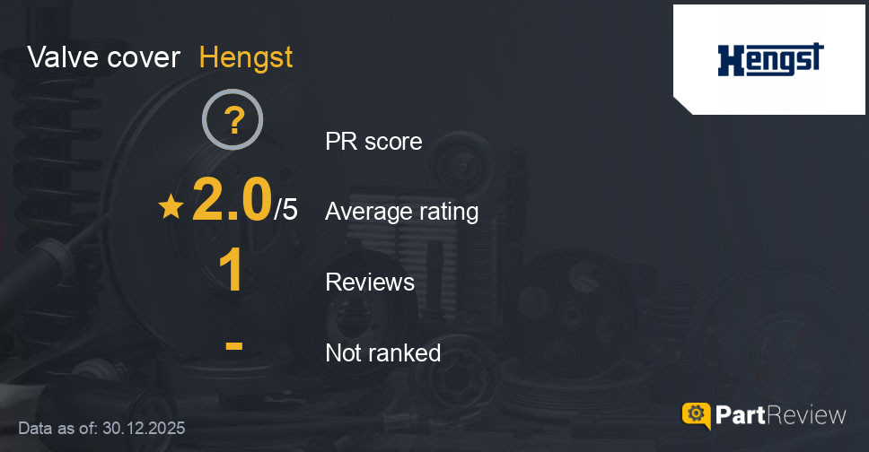 Reviews of Hengst valve cover