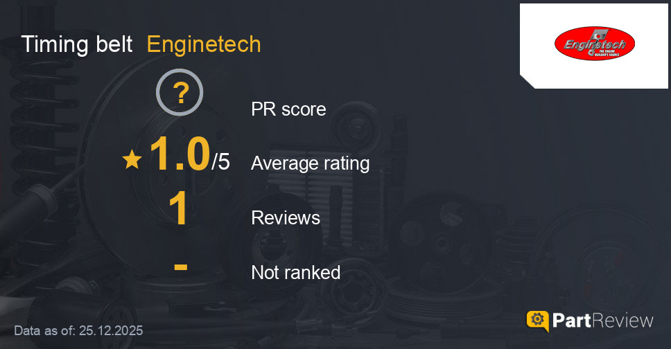 Reviews of Enginetech timing belt