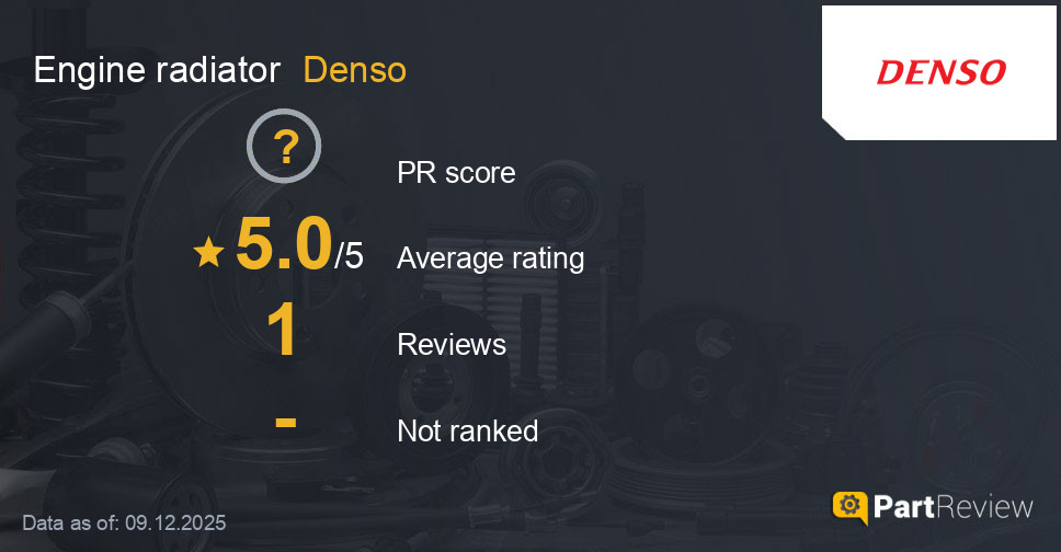 Reviews of Denso engine radiator