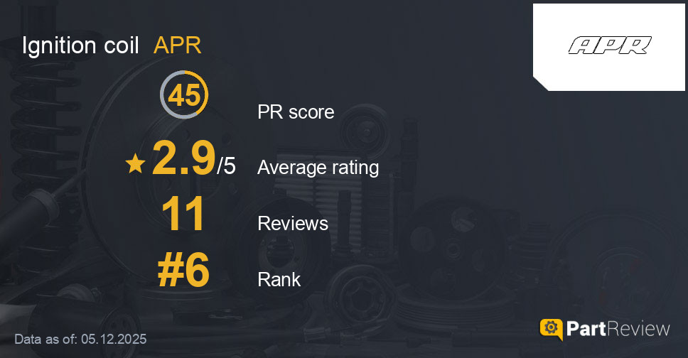 Reviews of APR ignition coil