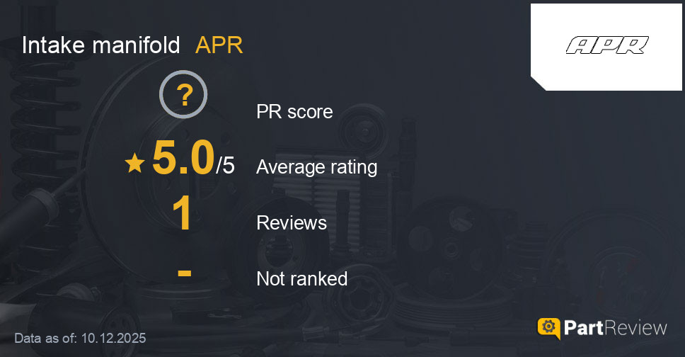 Reviews of APR intake manifold