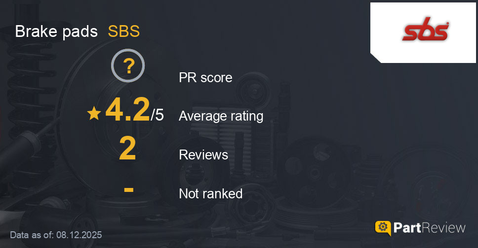 Reviews of SBS brake pads