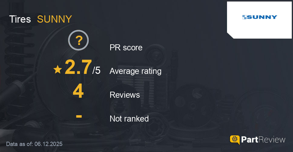 Reviews of SUNNY tires