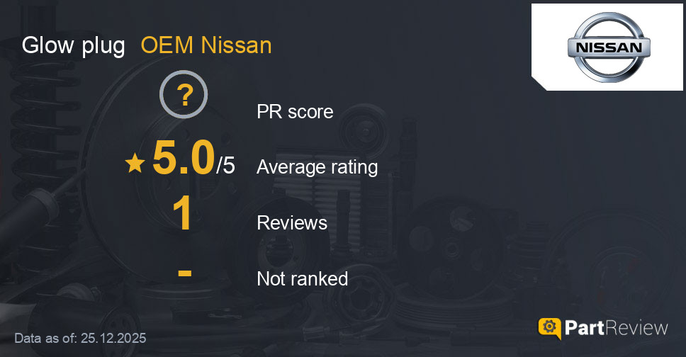 Reviews of OEM Nissan glow plug