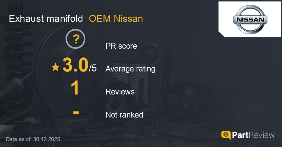 Reviews of OEM Nissan exhaust manifold