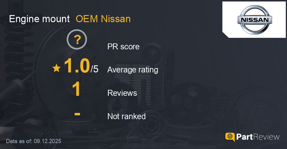 Reviews of OEM Nissan engine mount