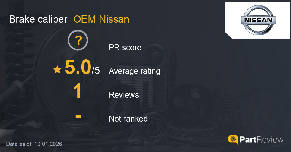Reviews of OEM Nissan brake caliper