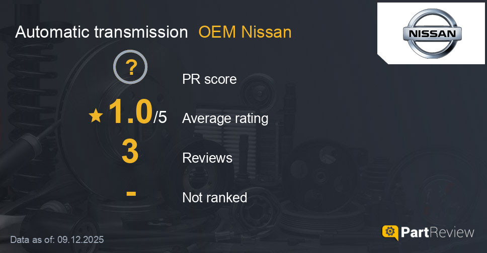 Reviews of OEM Nissan automatic transmission