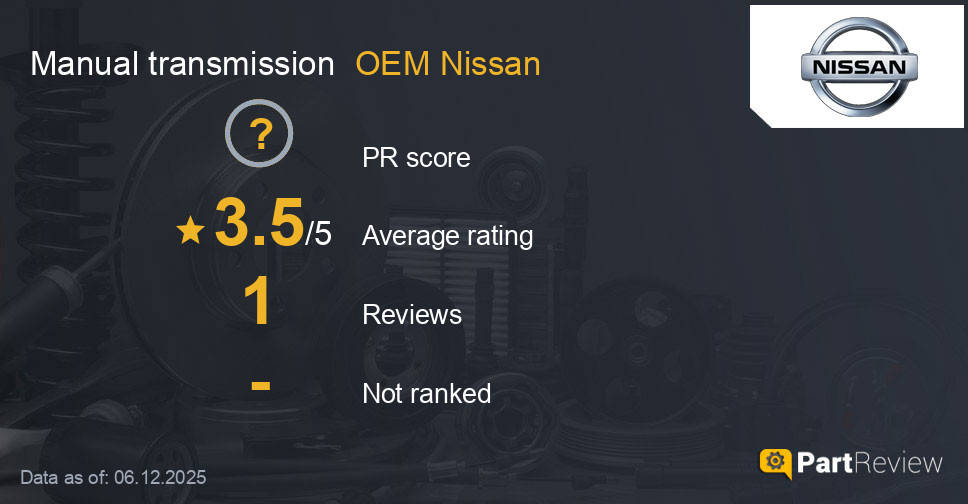Reviews of OEM Nissan manual transmission