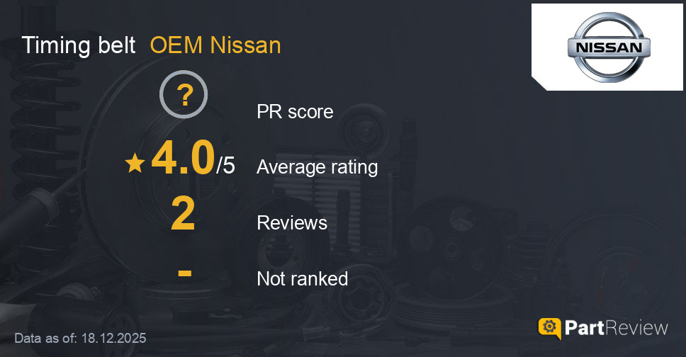 Reviews of OEM Nissan timing belt