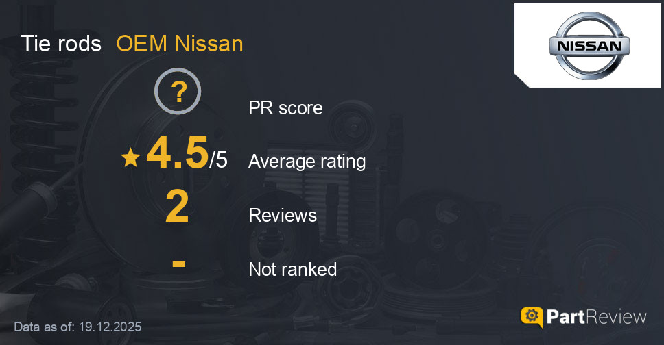 Reviews of OEM Nissan tie rods