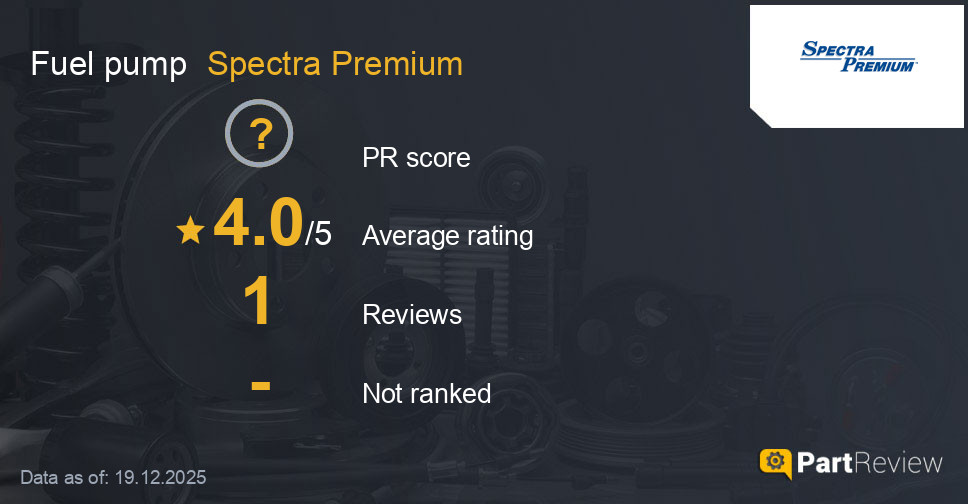 Reviews of Spectra Premium fuel pump