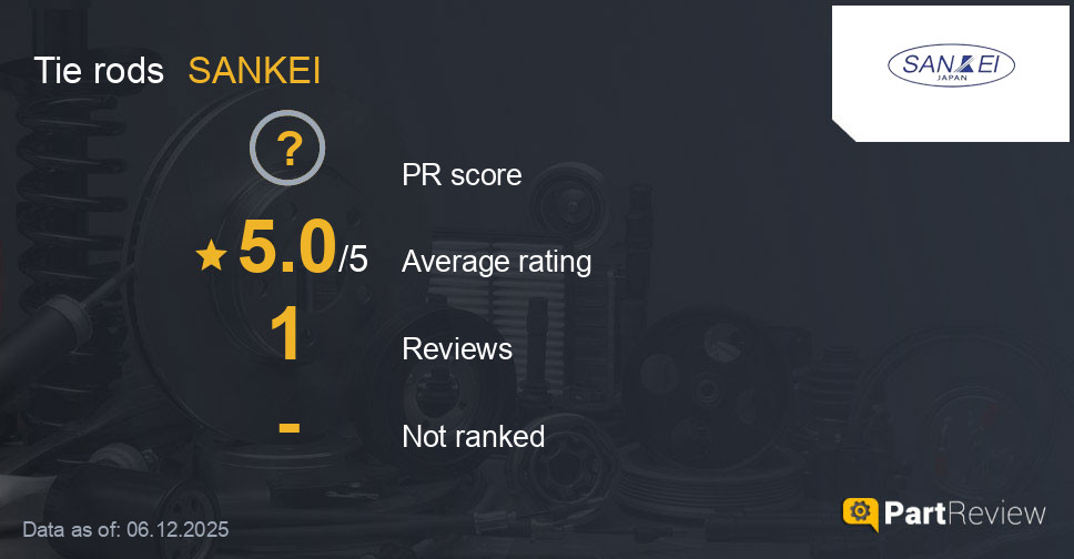 Reviews of SANKEI tie rods