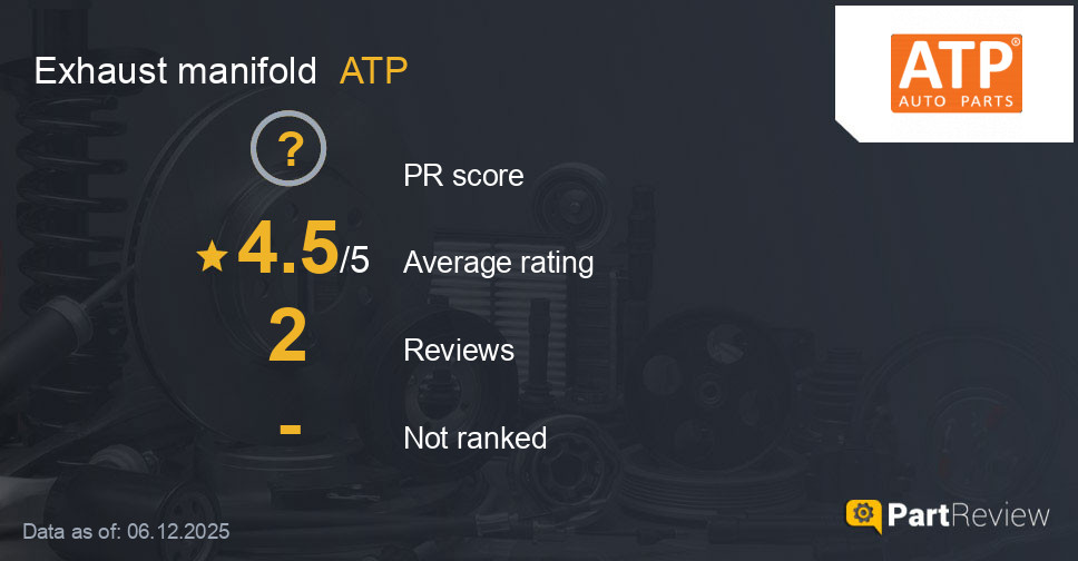 Reviews of ATP exhaust manifold