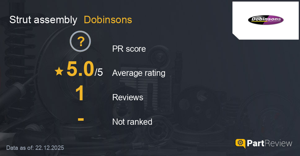 Reviews of Dobinsons strut assembly