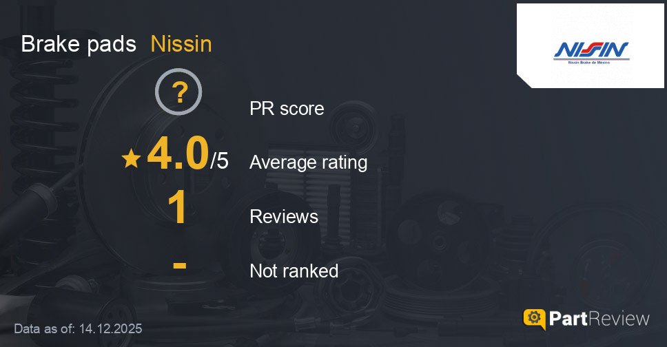 Reviews of Nissin brake pads