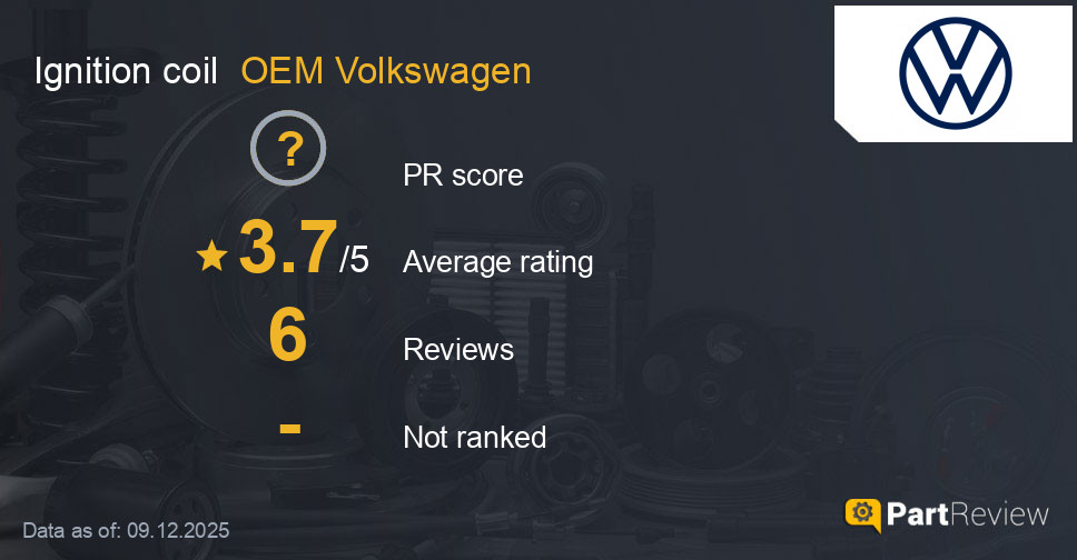 Reviews of OEM Volkswagen ignition coil