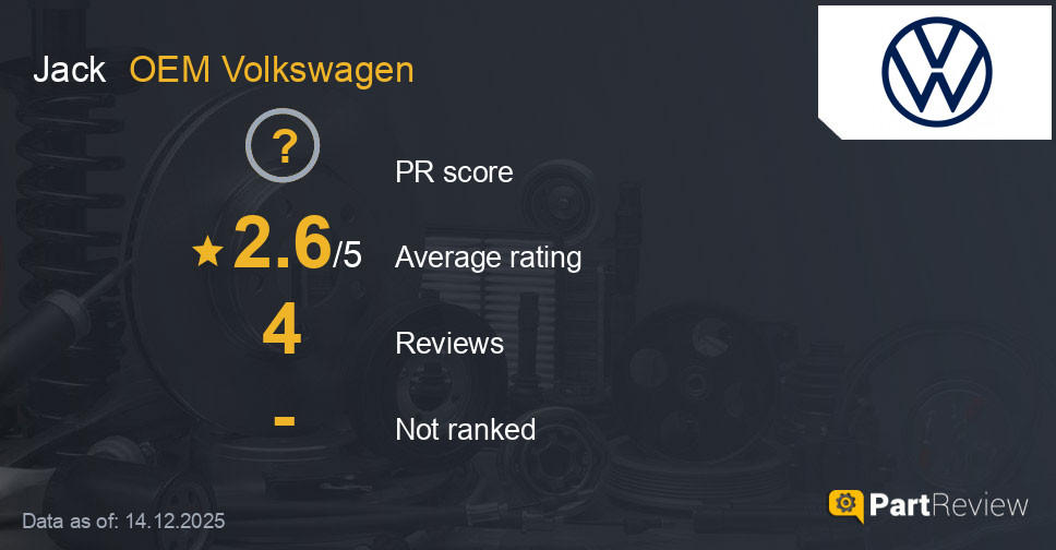 Reviews of OEM Volkswagen jack