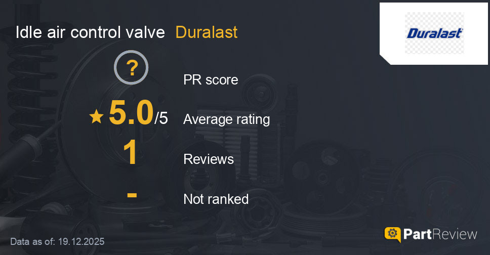Reviews of Duralast idle air control valve