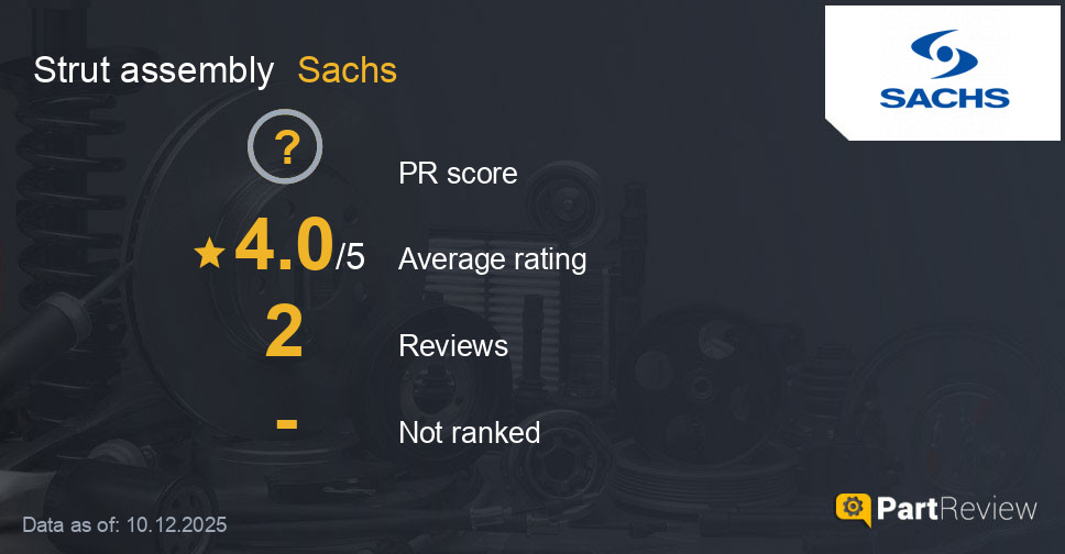 Reviews of Sachs strut assembly