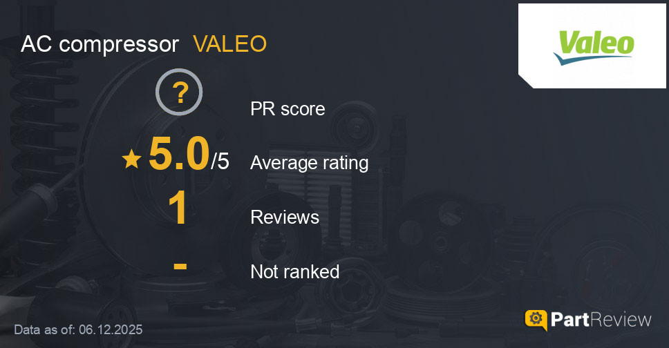 Reviews of VALEO AC compressor