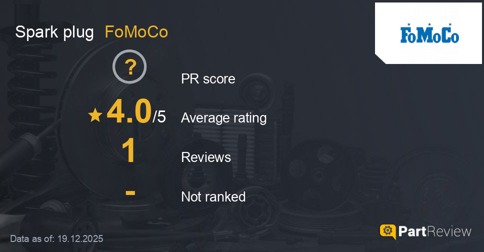 Reviews of FoMoCo spark plug