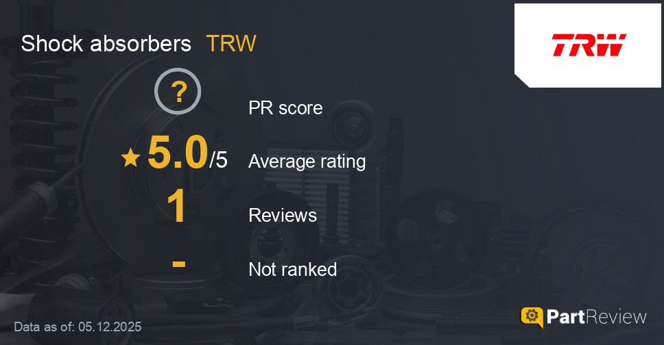 Reviews of TRW shock absorbers
