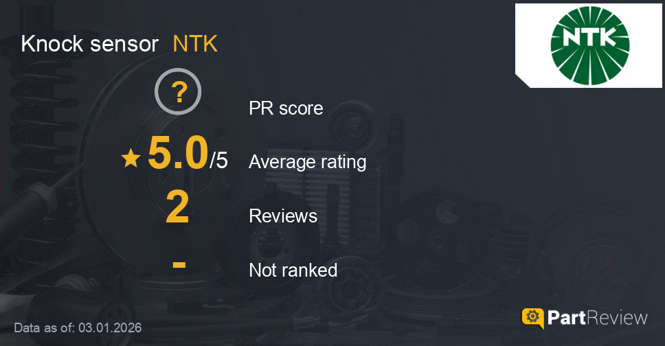 Reviews of NTK knock sensor