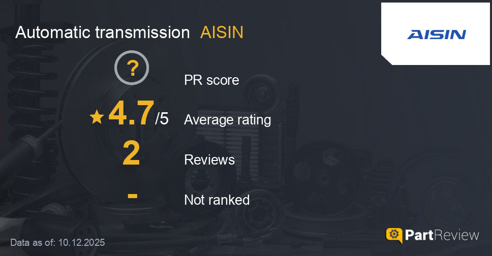Reviews of AISIN automatic transmission