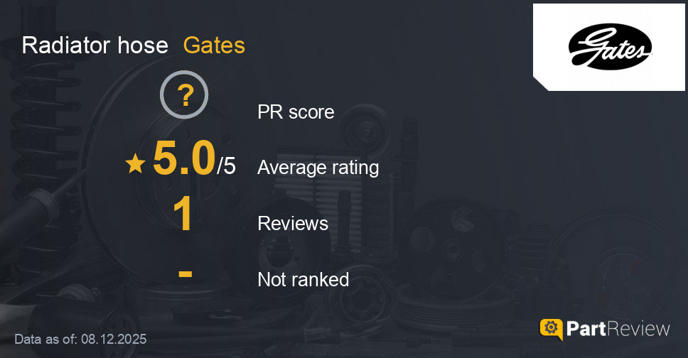Reviews of Gates radiator hose