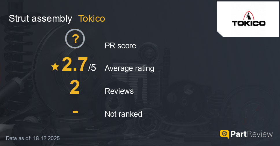 Reviews of Tokico strut assembly