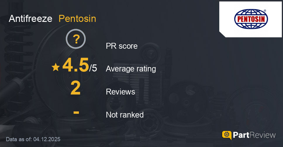 Reviews of Pentosin antifreeze