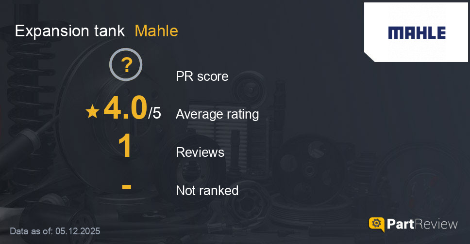 Reviews of Mahle expansion tank