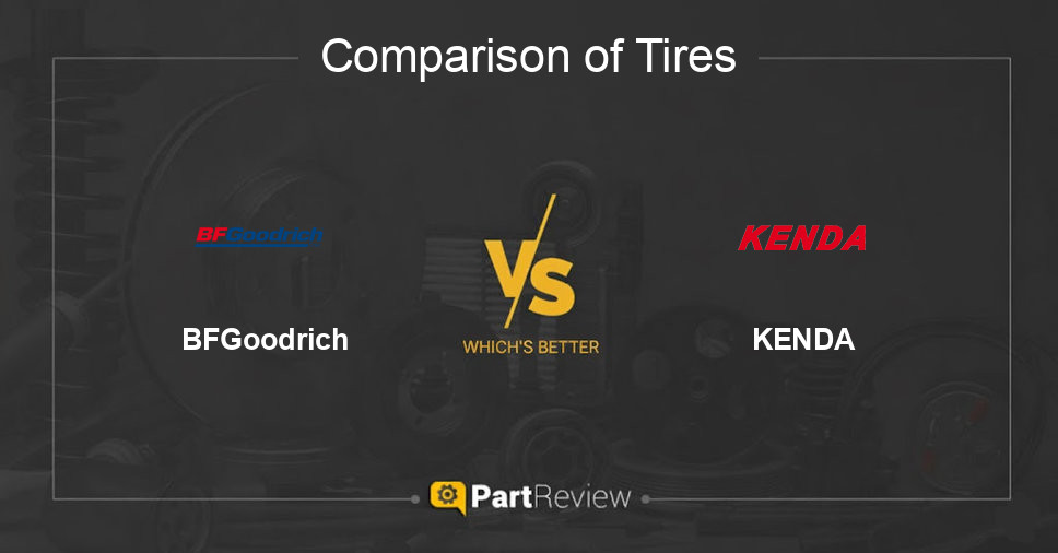Comparison of tires BFGoodrich and KENDA