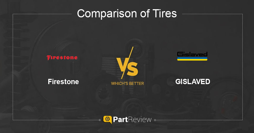 Comparison of tires Firestone and GISLAVED