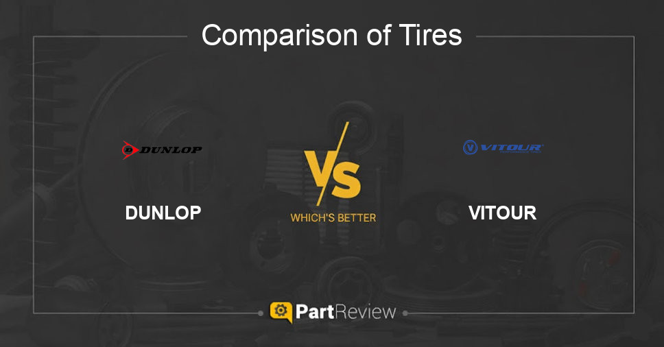Comparison of tires DUNLOP and VITOUR