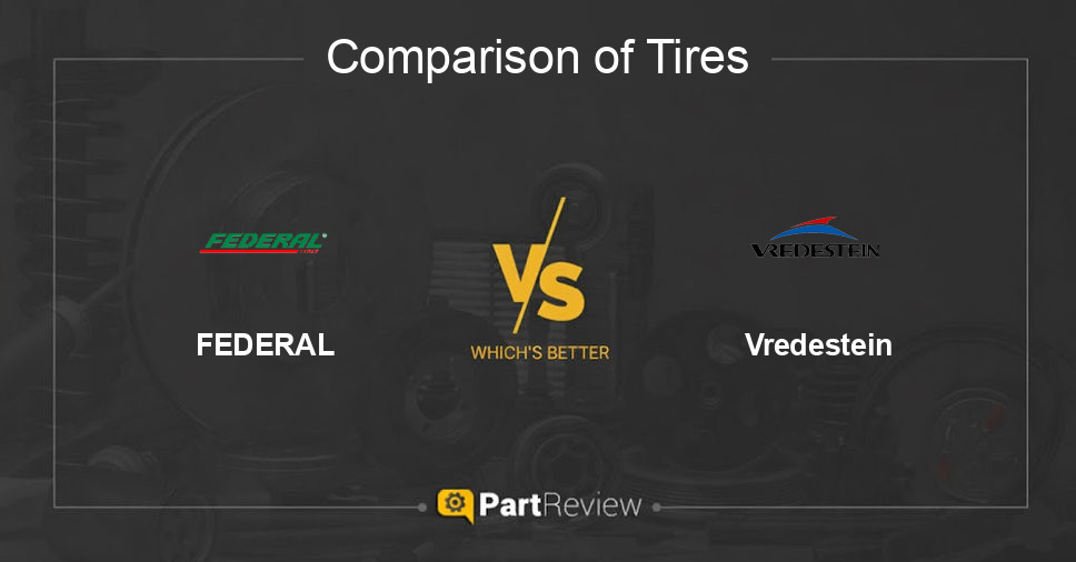 Comparison of tires FEDERAL and Vredestein