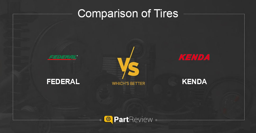 Comparison of tires FEDERAL and KENDA