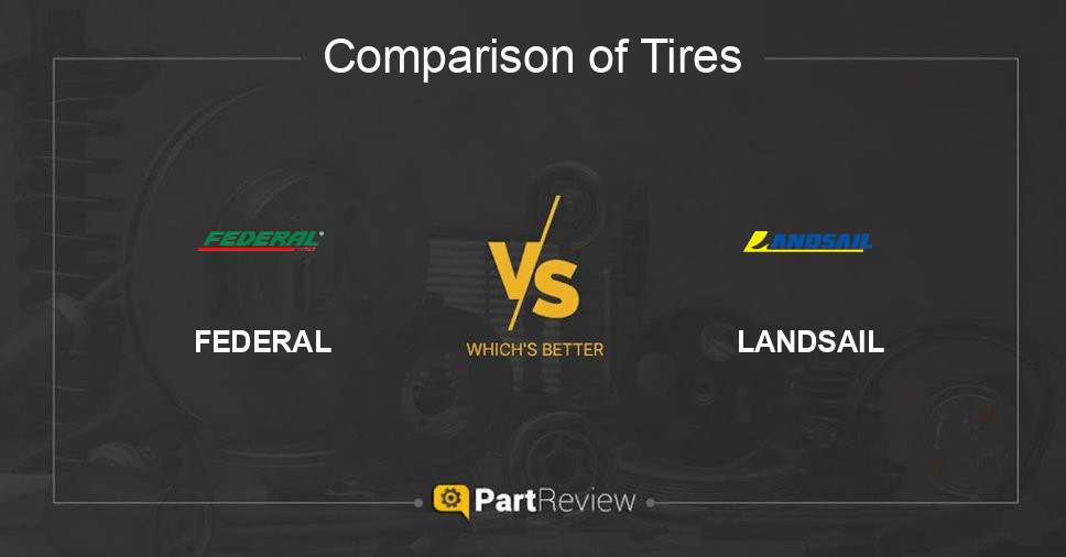 Comparison of tires FEDERAL and LANDSAIL