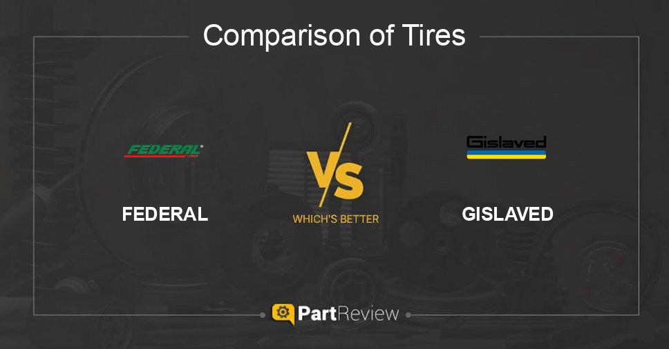 Comparison of tires FEDERAL and GISLAVED