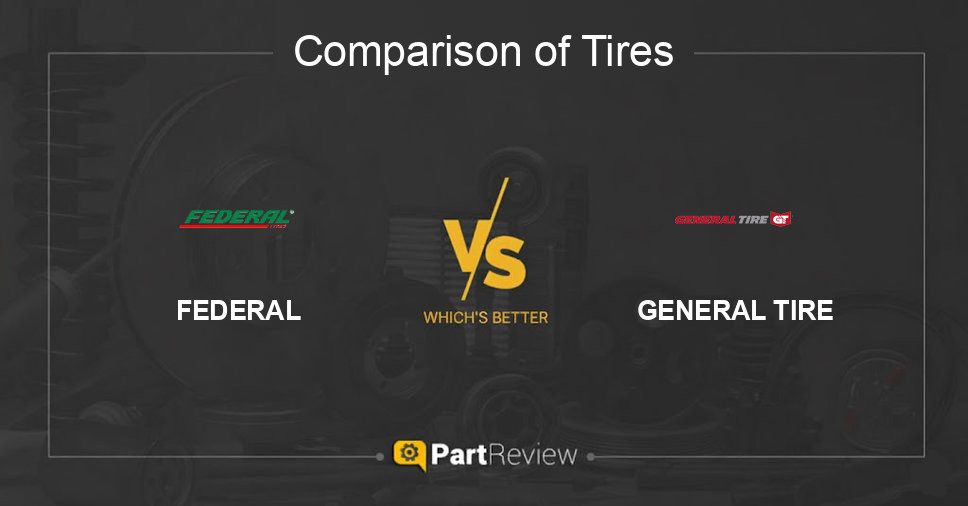 Comparison of tires FEDERAL and GENERAL TIRE