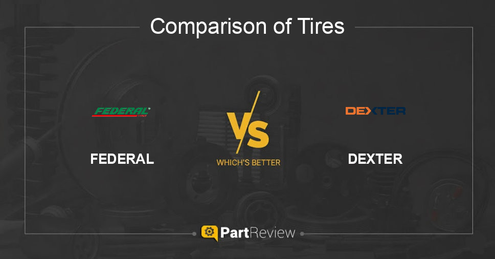 Comparison of tires FEDERAL and DEXTER