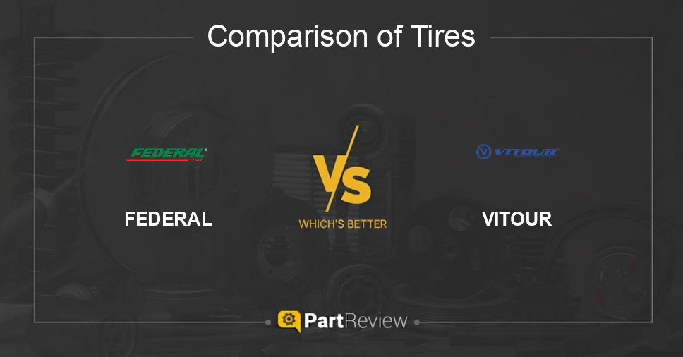 Comparison of tires FEDERAL and VITOUR