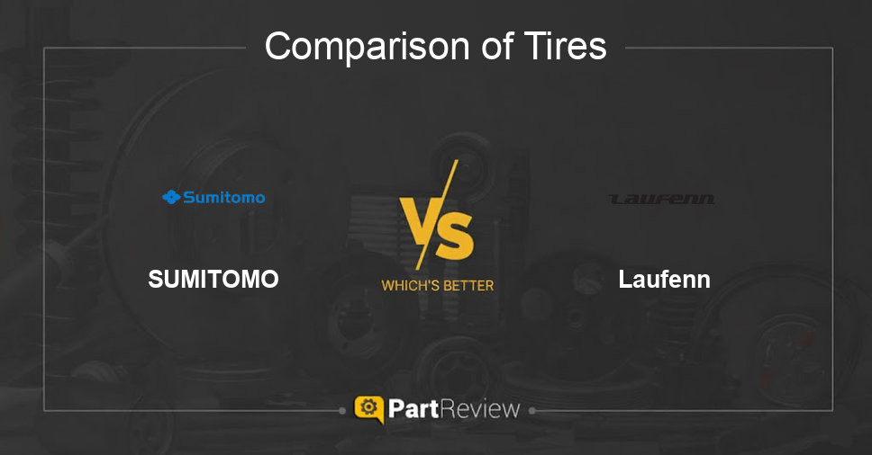 Comparison of tires SUMITOMO and Laufenn