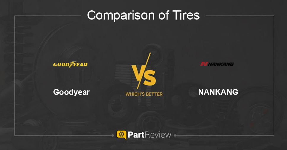 Comparison of tires Goodyear and NANKANG