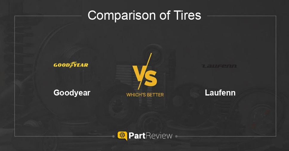Comparison of tires Goodyear and Laufenn