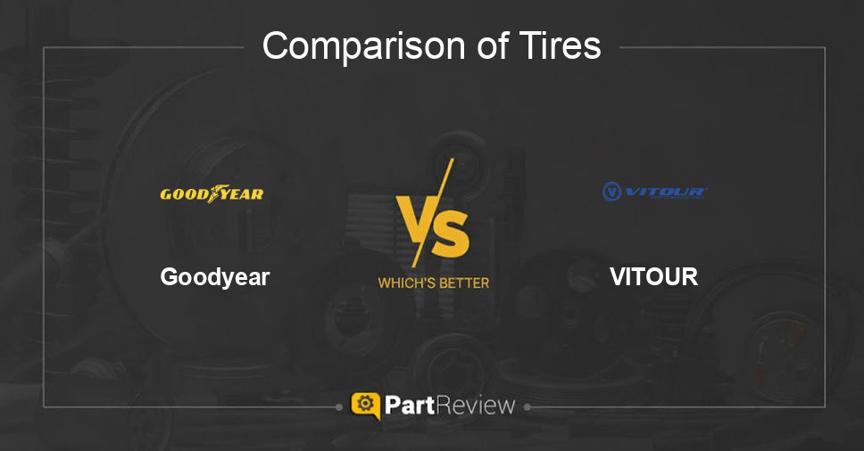 Comparison of tires Goodyear and VITOUR