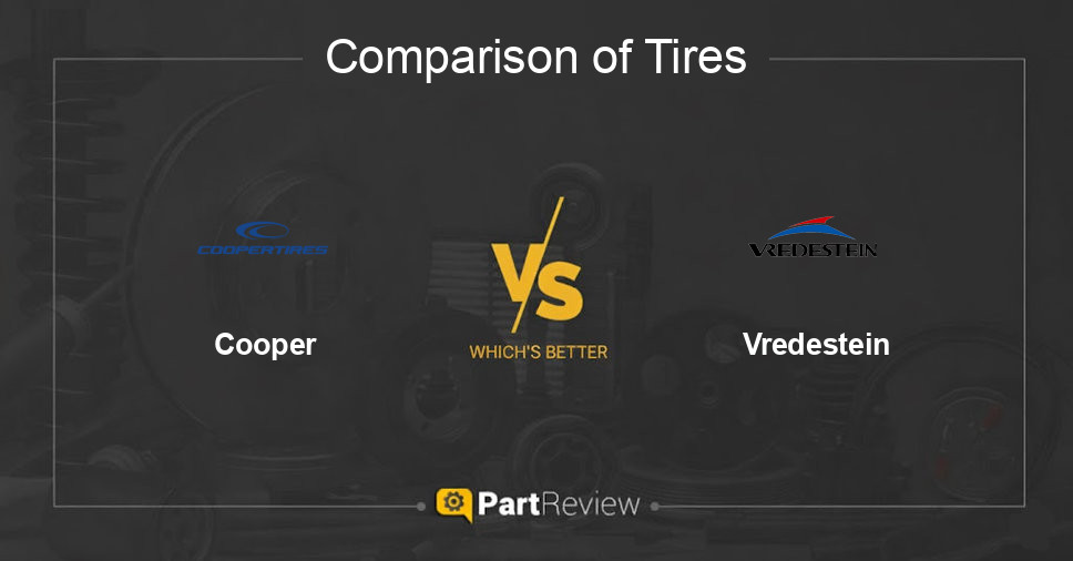 Comparison of tires Cooper and Vredestein